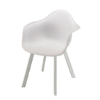 Malo - Lot De 6 Fauteuils Jardin - Blanc
