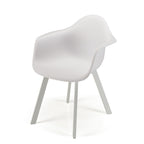 Malo - Lot De 6 Fauteuils Jardin - Blanc
