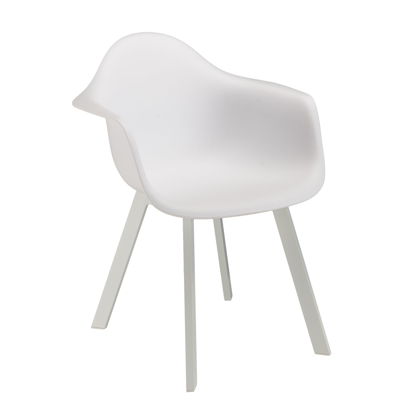 Malo - Lot De 6 Fauteuils Jardin - Blanc