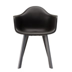 Malo - Lot De 6 Fauteuils Jardin - Noir