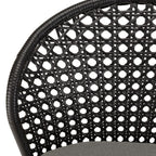 Malo - Lot De 2 Chaises Jardin - Noir/Gris