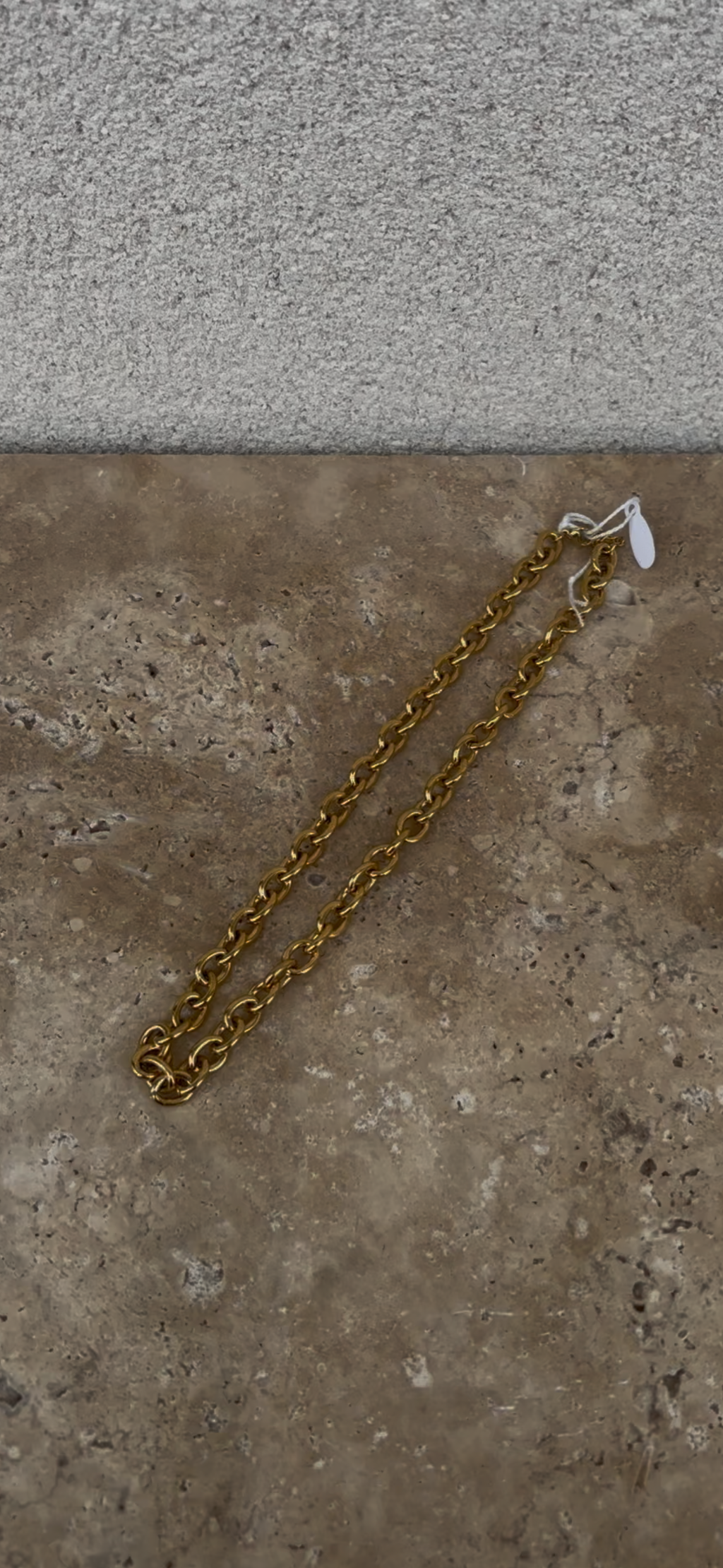Collier Flat X Chain