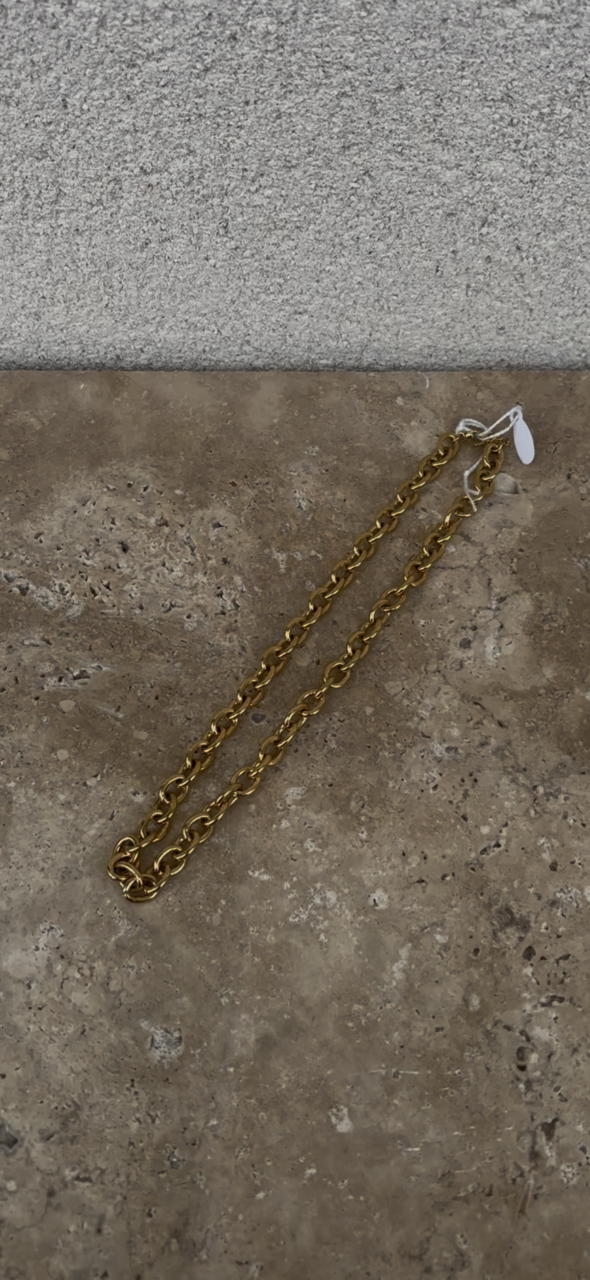 Collier Flat X Chain