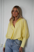 Blouse Ballon Alice - Jaune