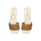 Aurnia Gold-Latte Sandal