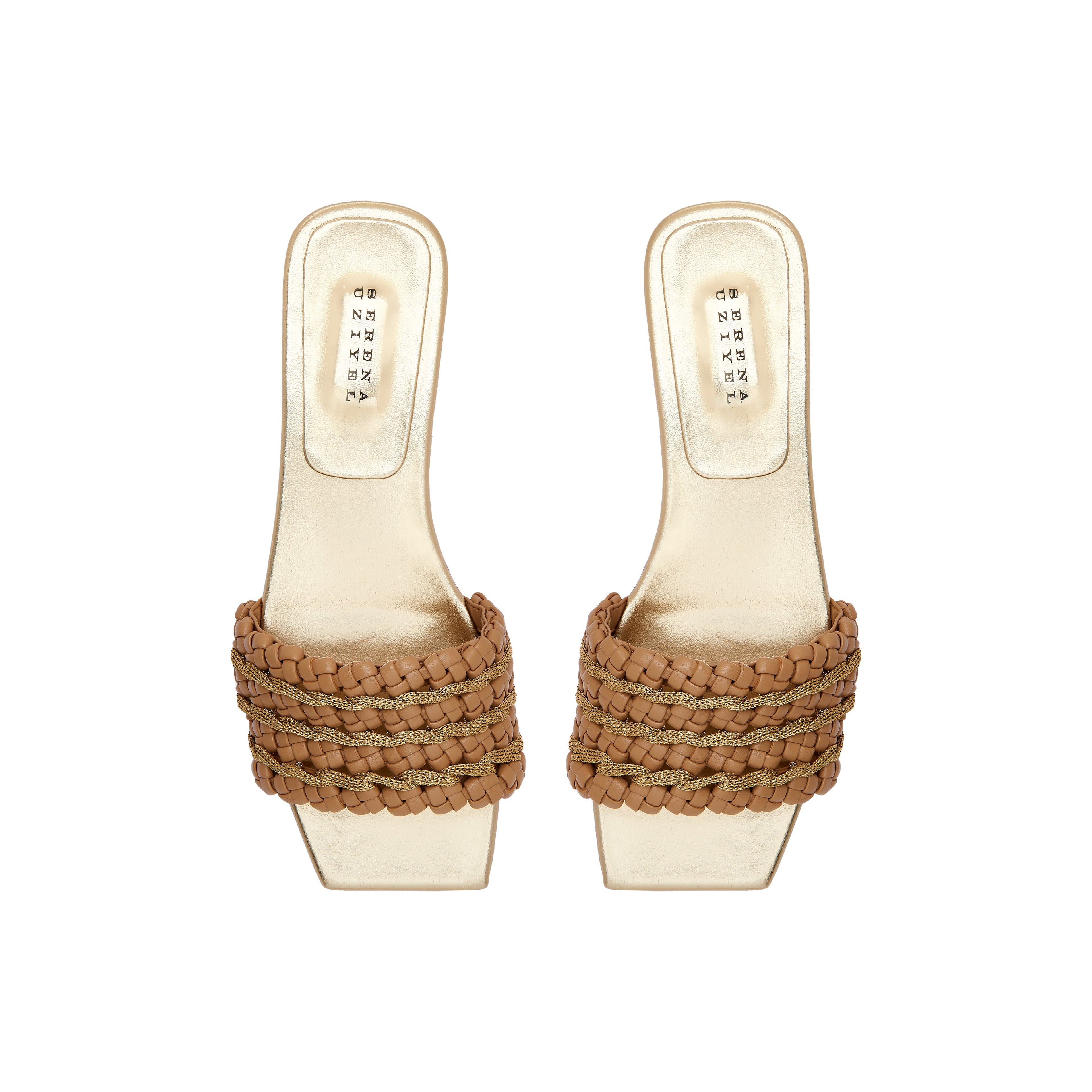 Aurnia Gold-Latte Sandal