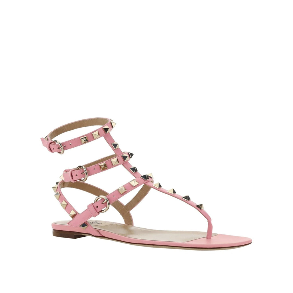Sandales Valentino Garavani Rockstud Flip-Flop - Pink - Femme
