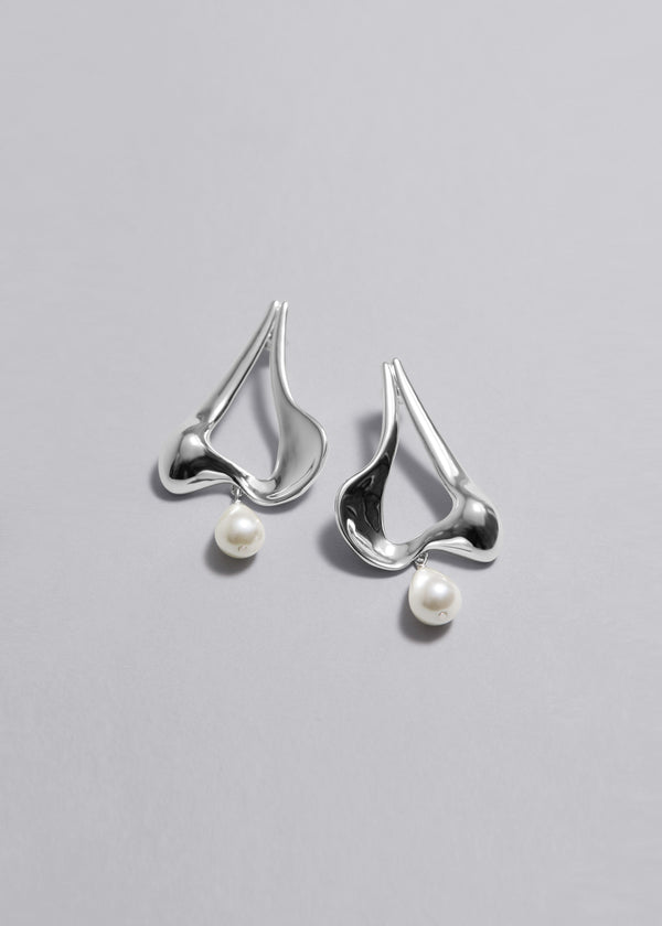 Boucles D'Oreilles Pendantes S Paco - Argent