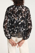 The Kooples - Top Noir Et Blanc - Femme