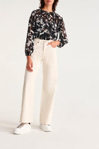 The Kooples - Top Noir Et Blanc - Femme