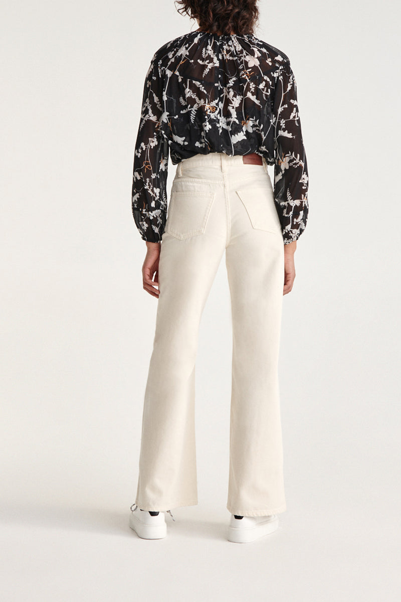 The Kooples - Top Noir Et Blanc - Femme