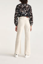 The Kooples - Top Noir Et Blanc - Femme
