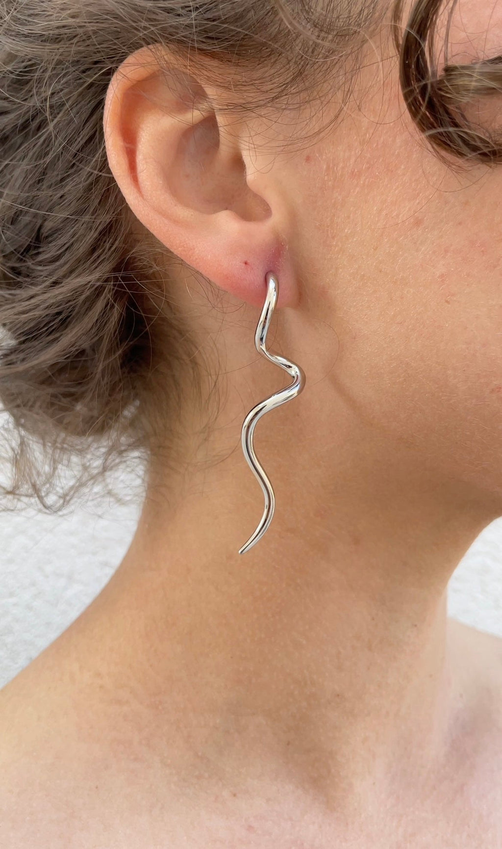 Boucles D'Oreilles Snake