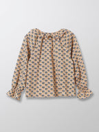 Blouse Jamini - Beige Clair Imprime - Fille