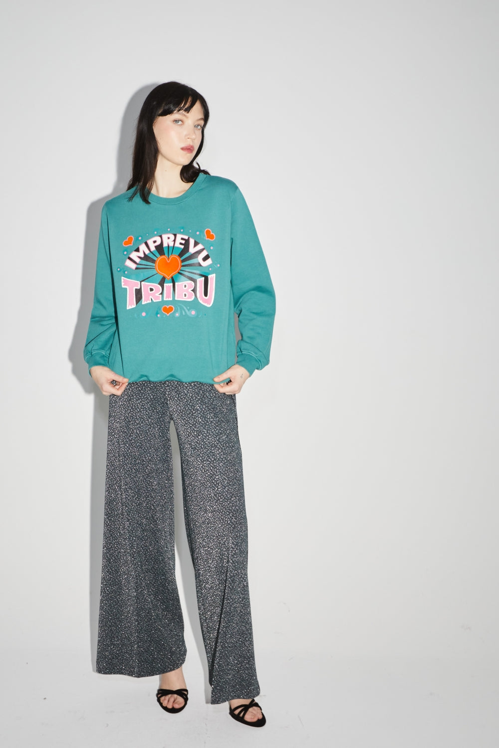 Le Sweatshirt Eddie Imprevu Tribu Green