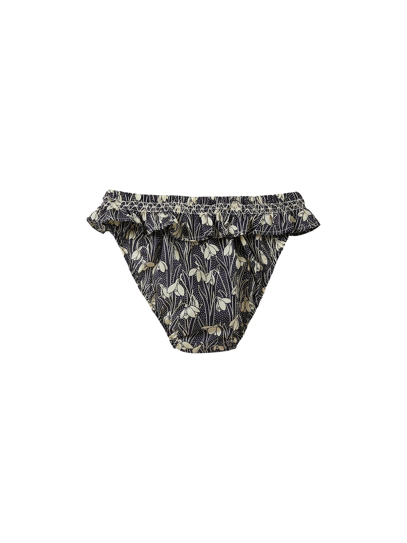 Culotte À Smock - Noir Imprime - Fille