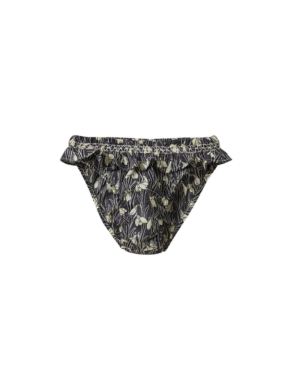 Culotte À Smock - Noir Imprime - Fille