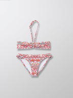 Maillot de bain 2 Pcs Liberty - Rouge Moyen Imprime - Fille