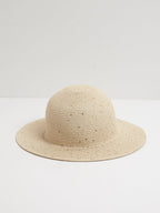 Cyrillus - Chapeau Cerem. - Beige Moyen Uni - Fille