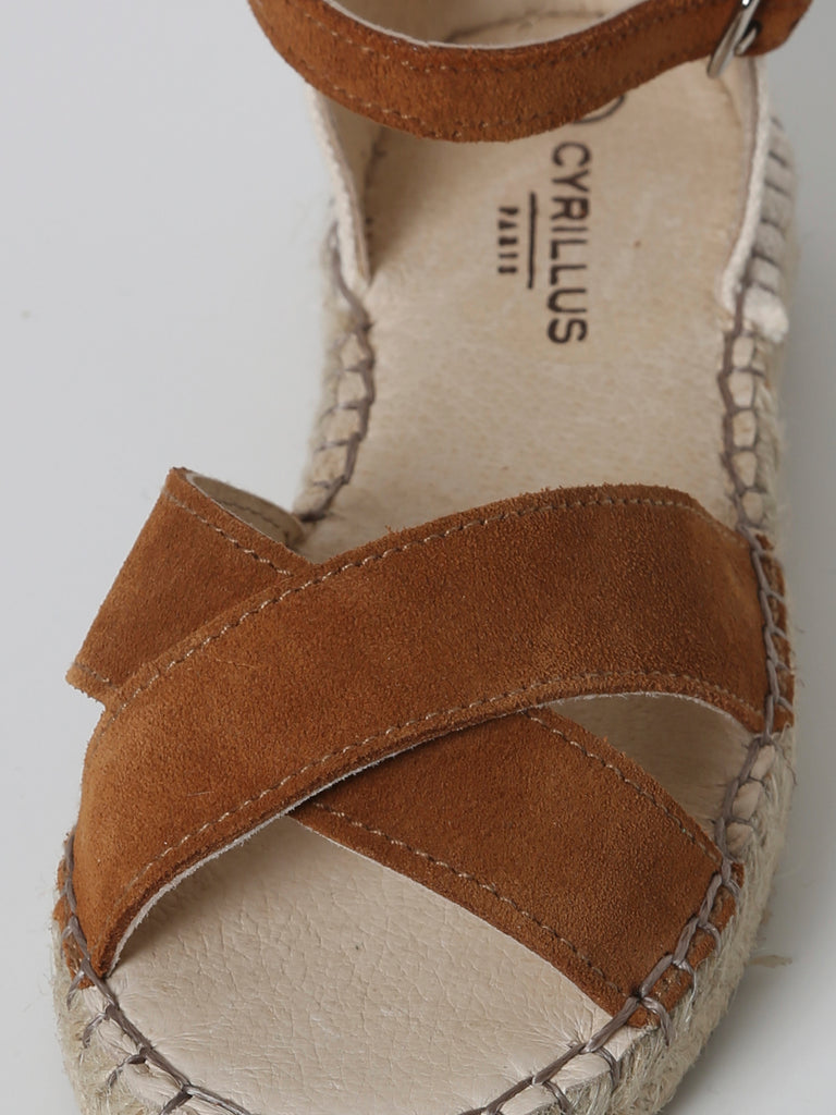 Cyrillus - Espadrille - Marron Clair Uni - Fille