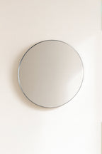 Cm - Miroir Rond Loft Contour - Etain - Noir