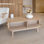 Hector - Table Basse - Bois De Pin - Naturel