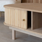 Hector - Table Basse - Bois De Pin - Naturel