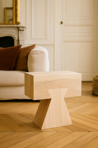 Line - Meuble D'Appoint - Bois De Paulownia - Naturel
