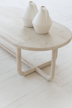 Kristen - Table Basse - Pin Recyclé