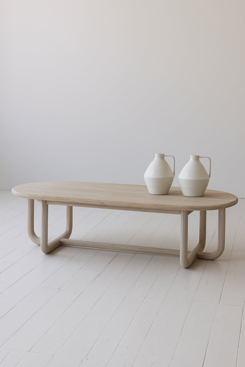 Kristen - Table Basse - Pin Recyclé