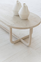 Kristen - Table Basse - Pin Recyclé