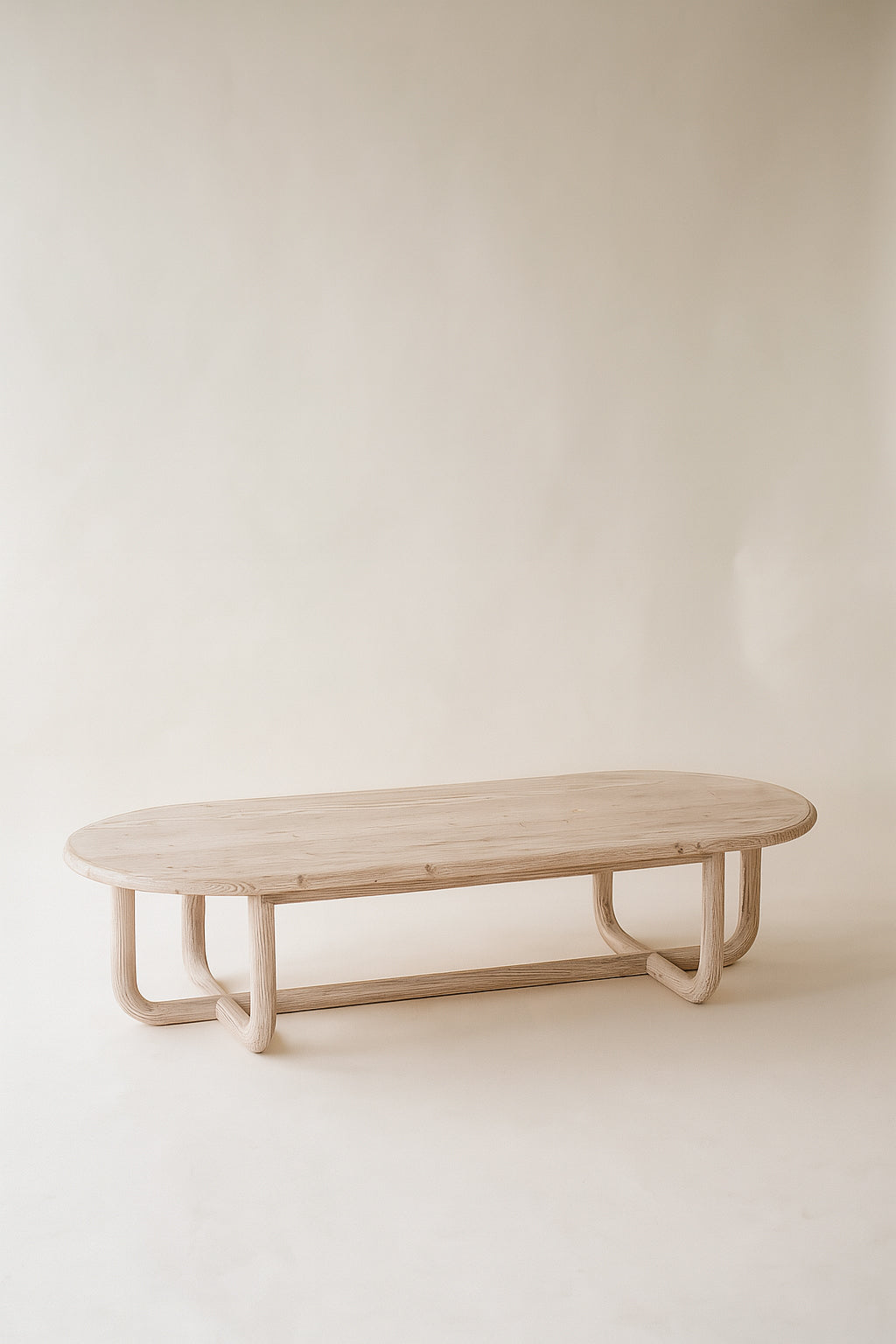 Kristen - Table Basse - Pin Recyclé