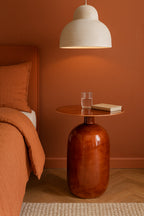 Bodo - Meuble D'Appoint - Métal - Terracotta