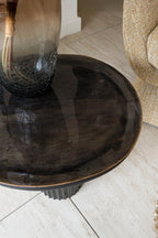 Soren - Meuble D'Appoint - Bois Manguier/Métal - Noir