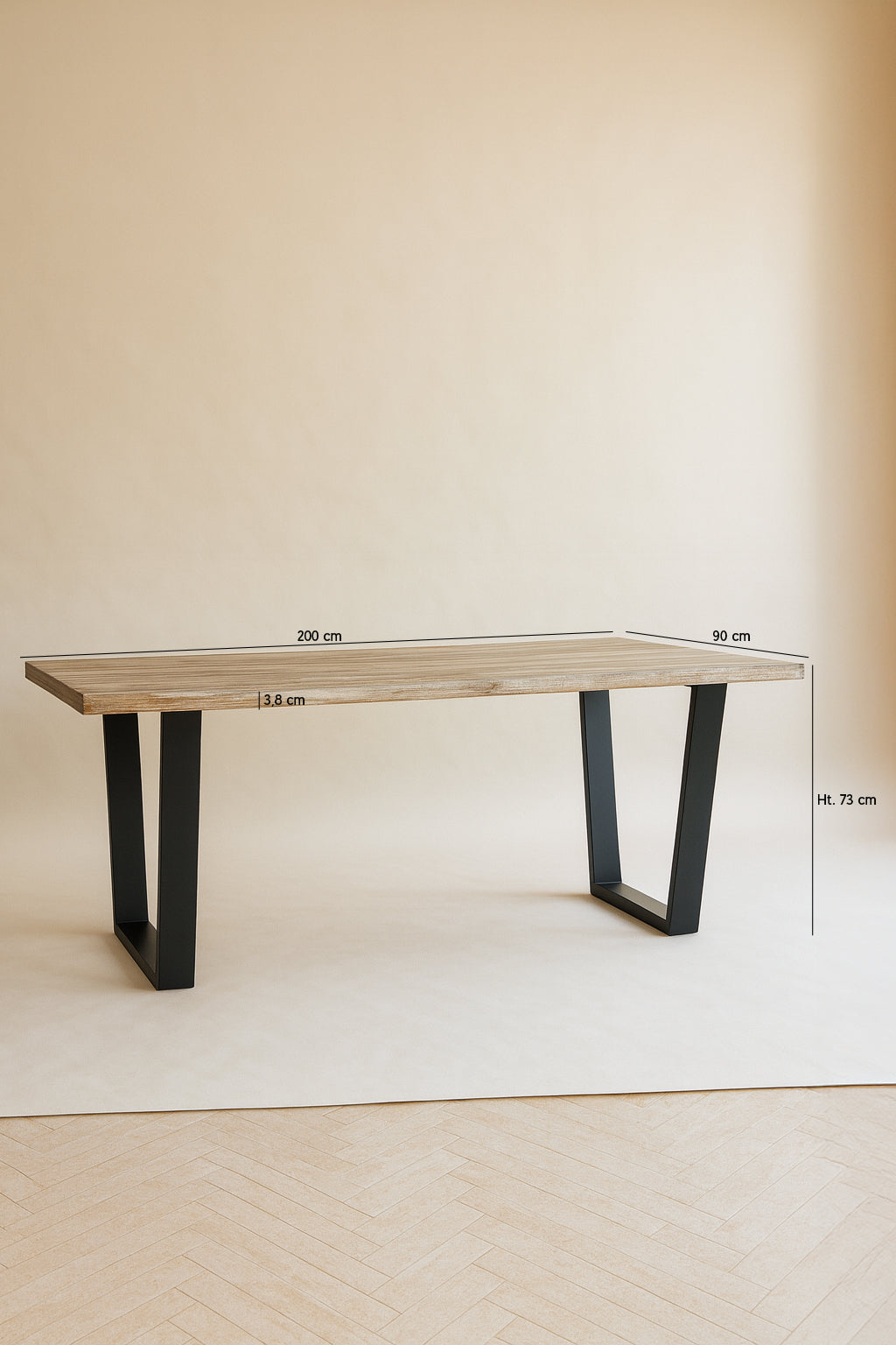 Petite Table Hera - Bois De Pin Et Acacia