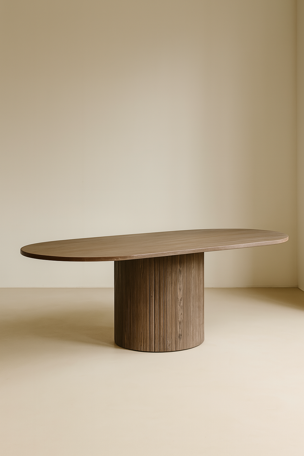 Sierra - Table Extensible - Effet Bois - Noyer