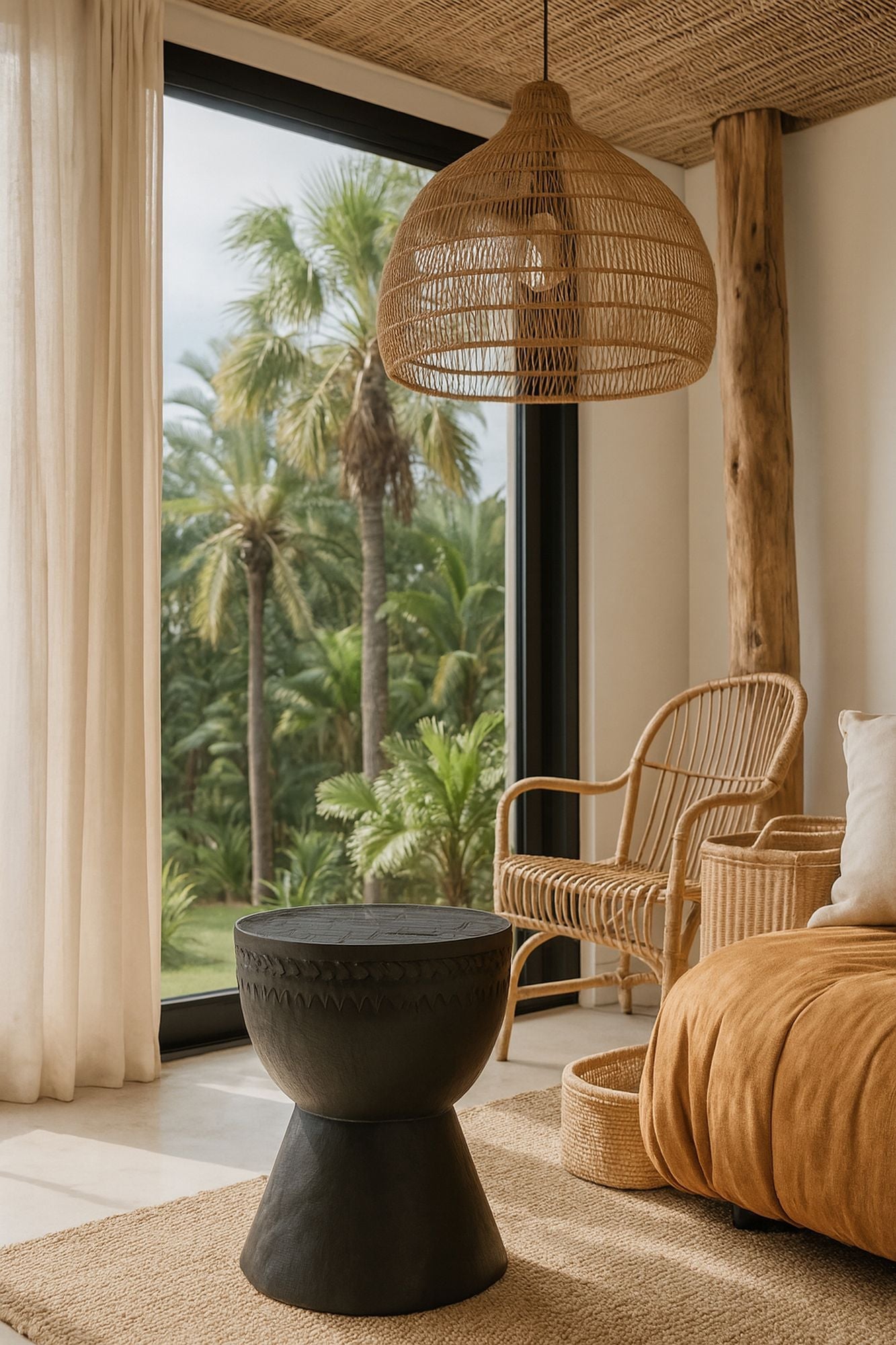 Assa - Meuble D'Appoint - Bois D'Acacia