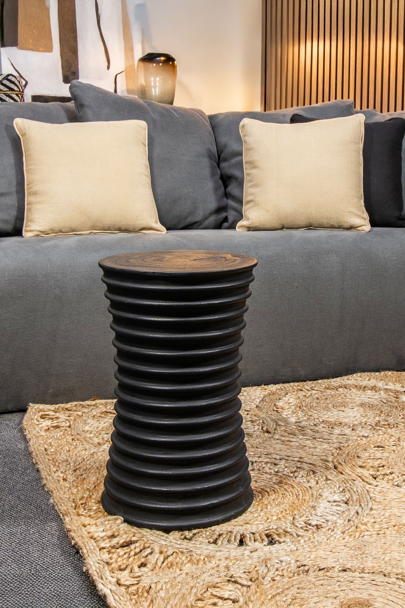 Madi - Meuble D'Appoint - Bois D'Acacia
