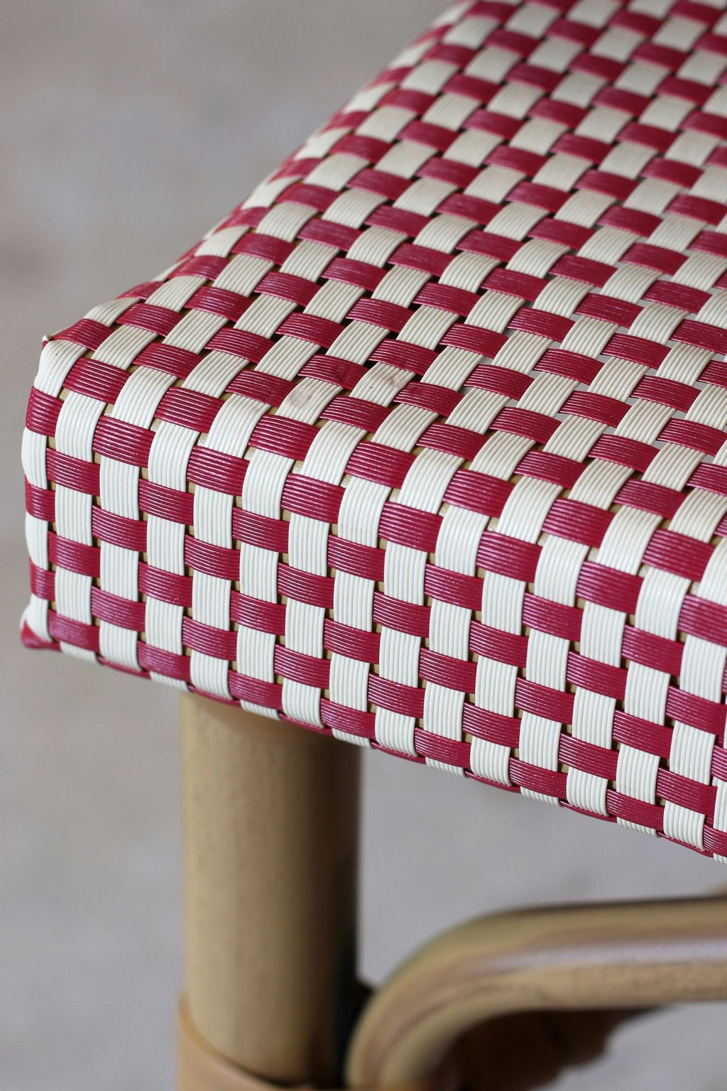 Amalfi - Lot 2 Fauteuils De Table Rouge - Aluminium - Rouge
