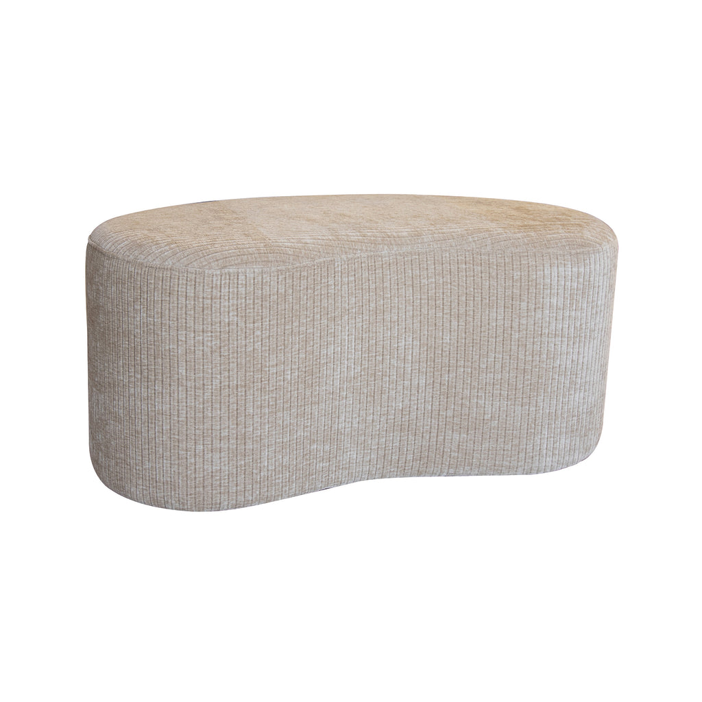 Come - Banc - Velours Cotelé/Tissu - Beige