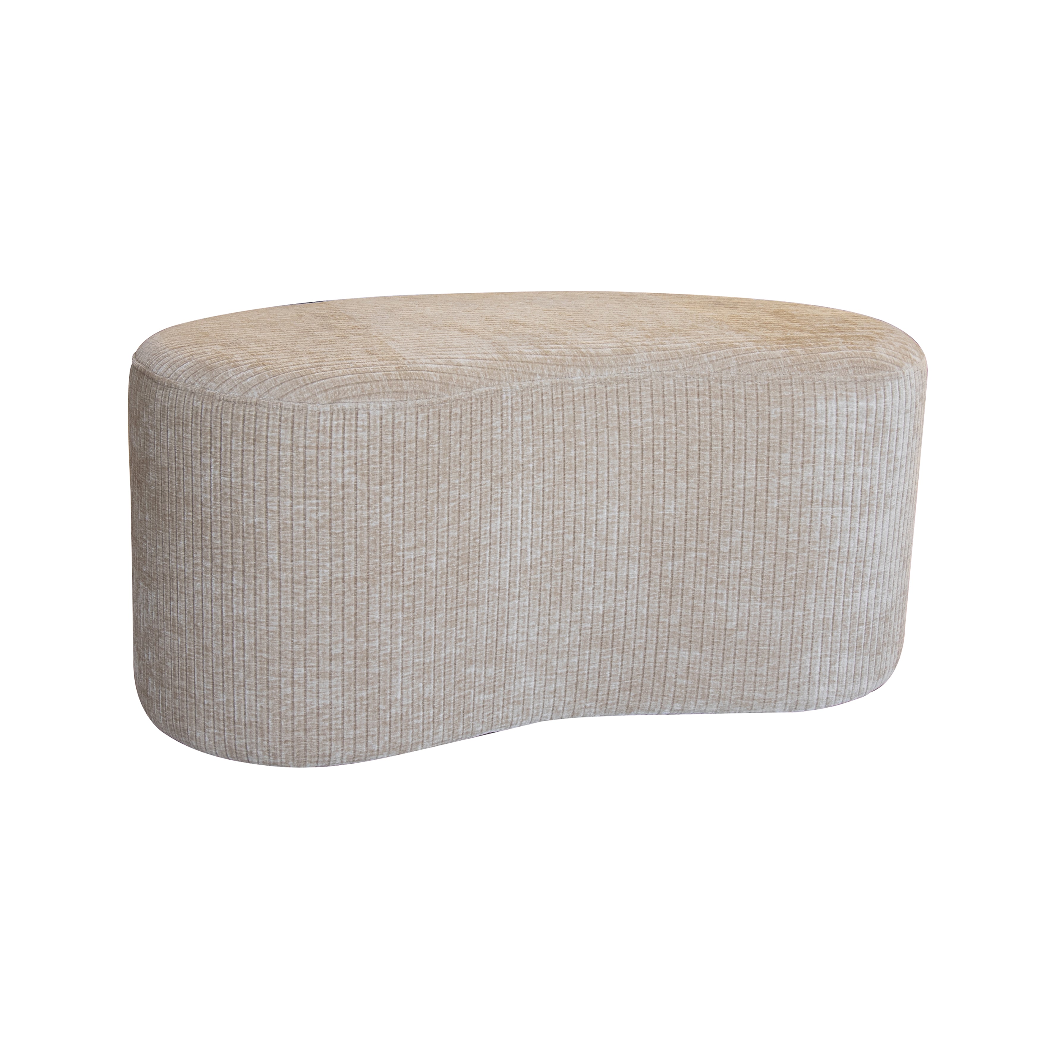 Come - Banc - Velours Cotelé/Tissu - Beige