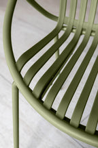 Calypso - Lot De 4 Faut De Table - Polypropylène/Métal - Vert