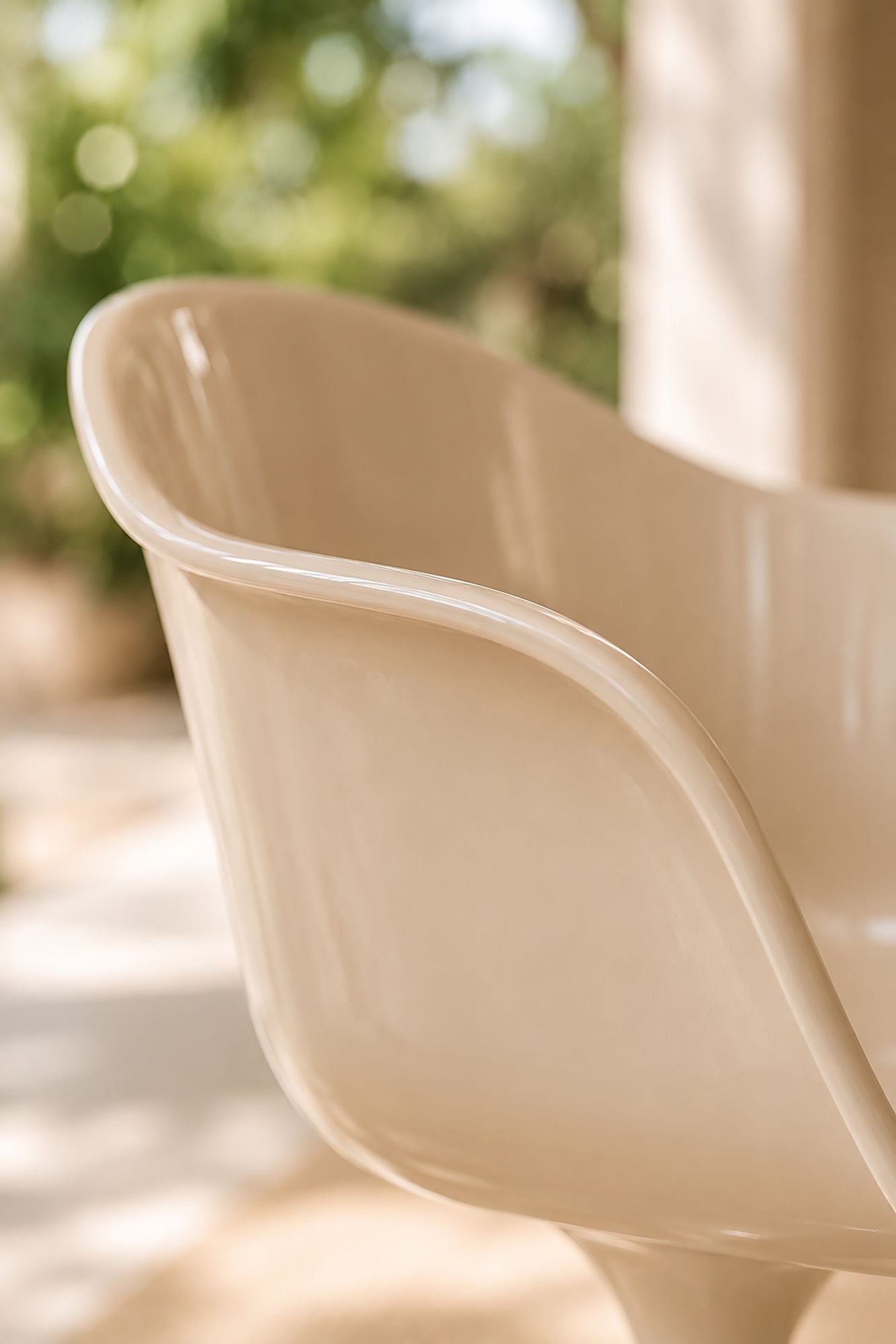 Glam - Lot De Deux Fauteuils De Table - Polycarbonate - Vison