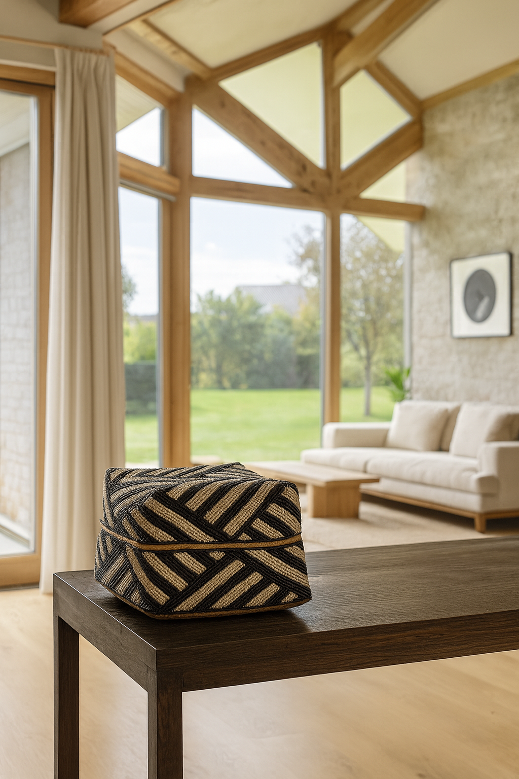 Bao - Boite - Bambou Et Perles