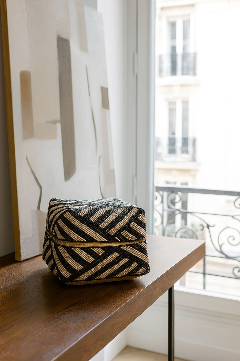 Bao - Boite - Bambou Et Perles