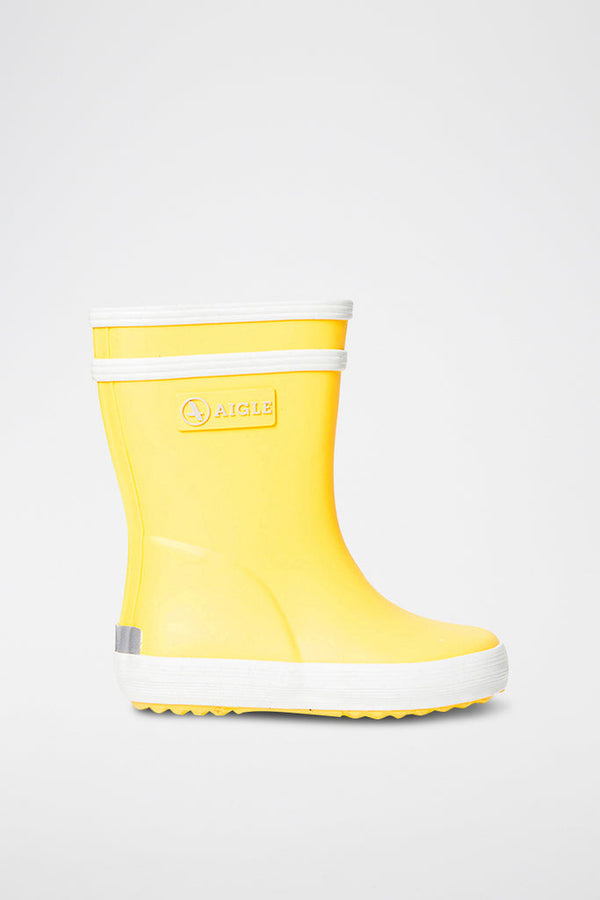 Aigle - Bottes De Pluie Baby Flac - Jaune - Enfant