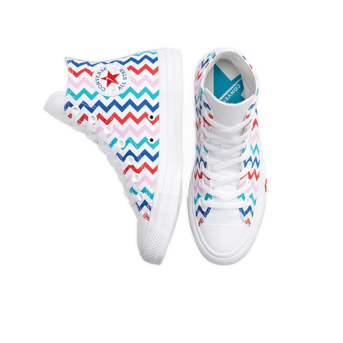 Baskets Converse Chuck Taylor All Star Vltg High Top - Blanc