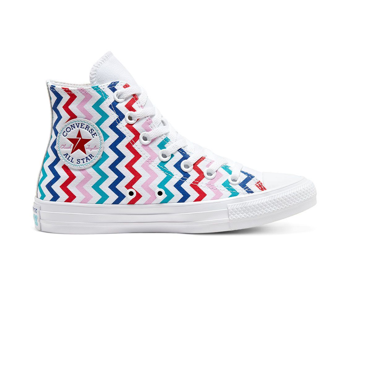 Baskets Converse Chuck Taylor All Star Vltg High Top - Blanc