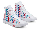 Baskets Converse Chuck Taylor All Star Vltg High Top - Blanc