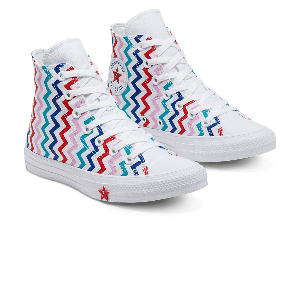 Baskets Converse Chuck Taylor All Star Vltg High Top - Blanc